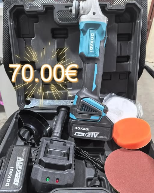 Bruselica sa 2 Baterije 21 V 10.0 Ah