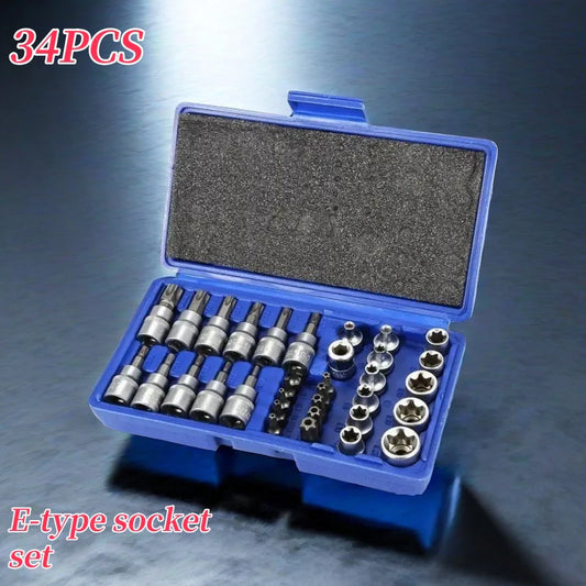 Komplet muško ženskih ključeva toreks 34 dela