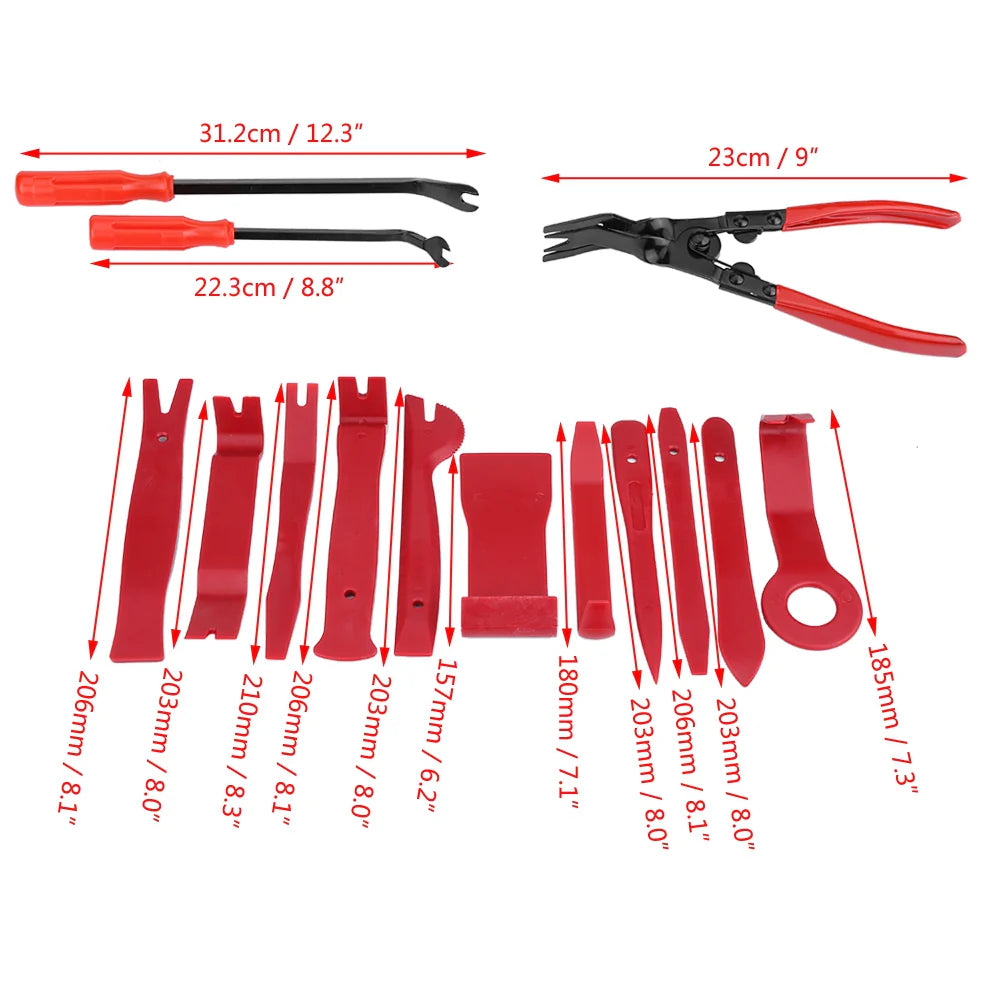 Alat za auto,tapacire i enterijer 19 kom