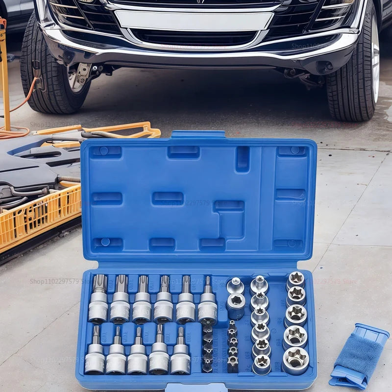 Komplet muško ženskih ključeva toreks 34 dela