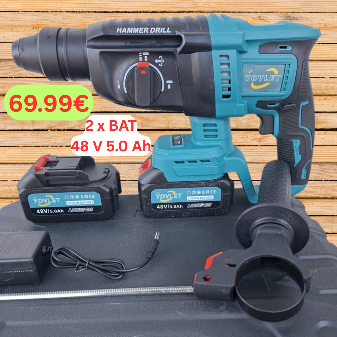 Yovlet Hilti/Busilica sa 2 BATERIJE 48V 5.0 Ah