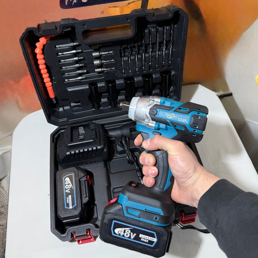 Aku udarni odvijač 48V 6Ah - 15 AH – komplet sa koferom 2 MODELA