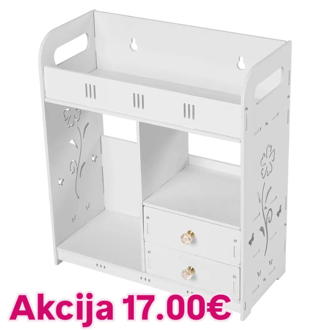 ormarić za kupatilo i sto