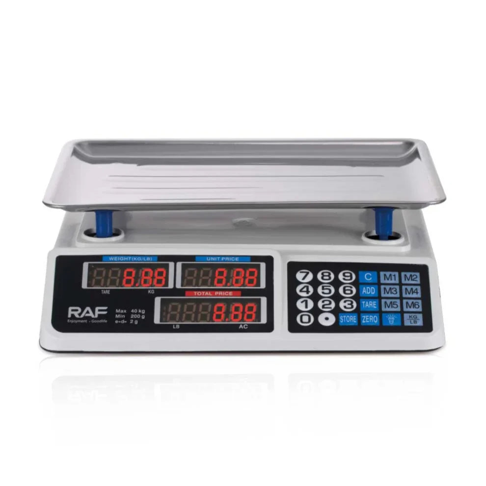 RAF – Profesionalna Digitalna Vaga sa Ekranom (do 40 kg)