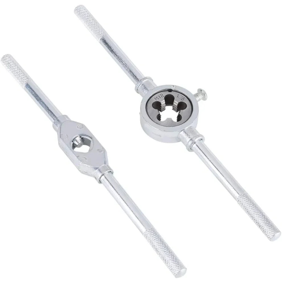 12-dijelni Set za Narezivanje Navoja – Tap & Die Set (M6–M12)