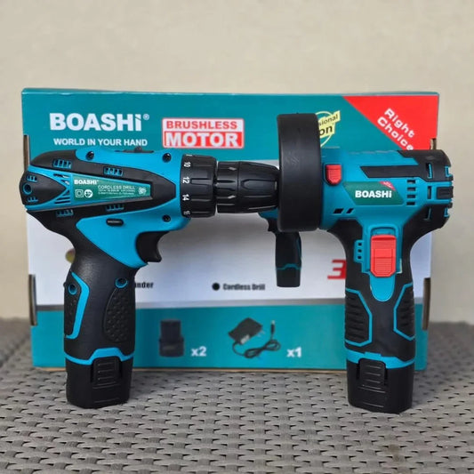 Mini brusilica+srafilica sa dvije baterije od 12V i dva brusa gratis