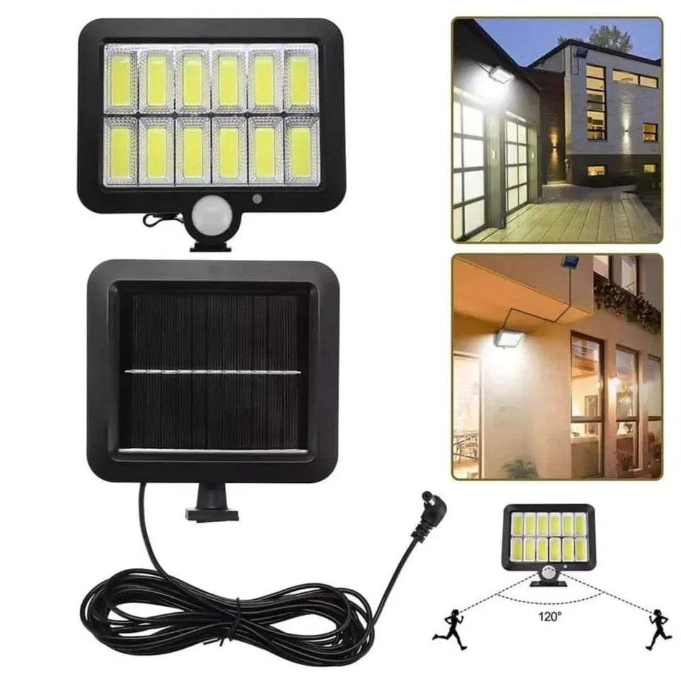 Solarni reflektor sa odvojenim panelom i senzorom pokreta